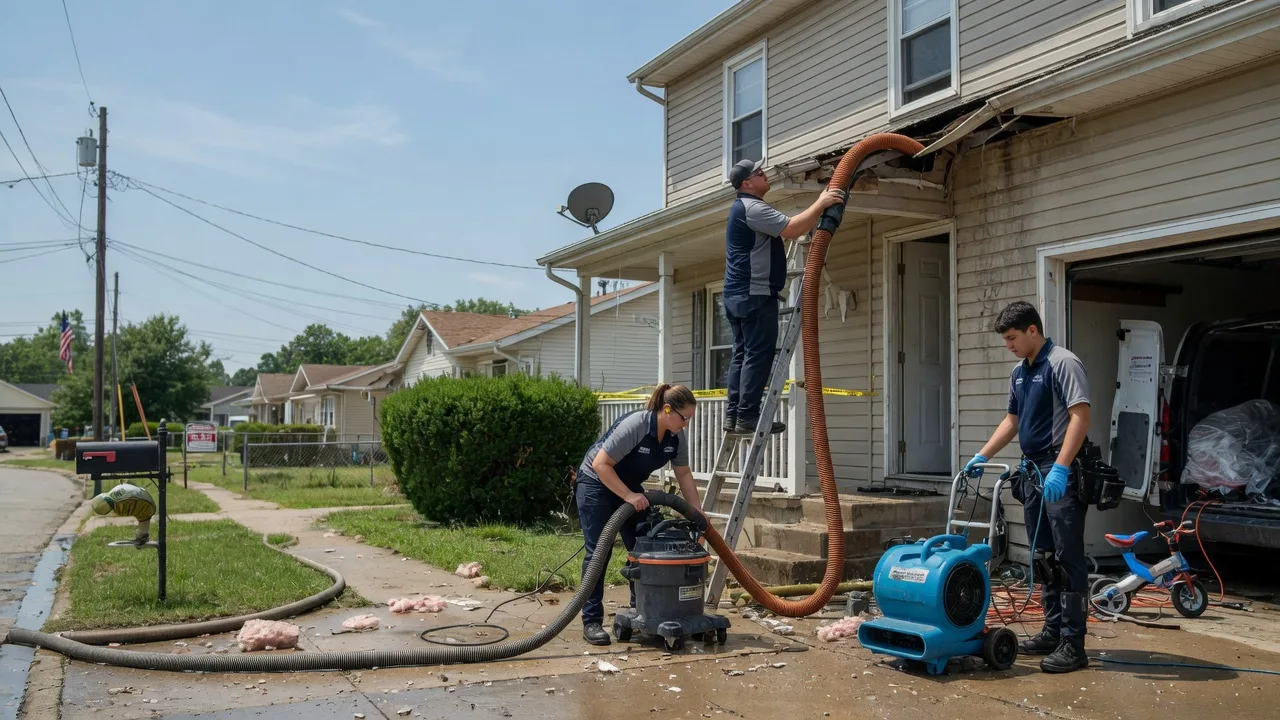 Water Damage Restoration in Rutland, IL near me